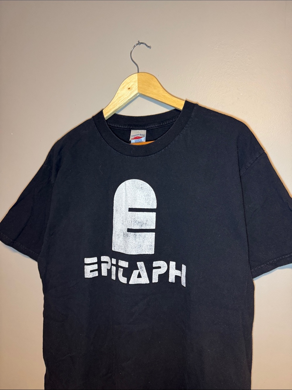 Vintage Epitaph Records Emo Punk Rock T-Shirt / Large / 2000s - Picture 2 of 6